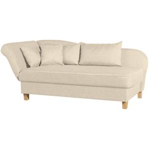 Selma Recamiere, Armteil links klappbar Beige