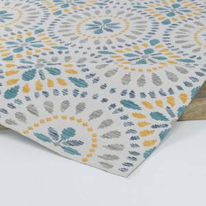 Outdoorteppich FERMO Blau - Kunststoff - Textil - 160 x 1 x 213 cm