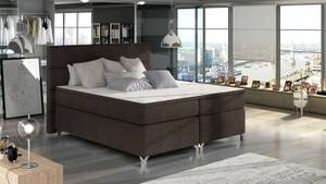 Boxspringbett ELEGANCE Braun - Breite: 160 cm