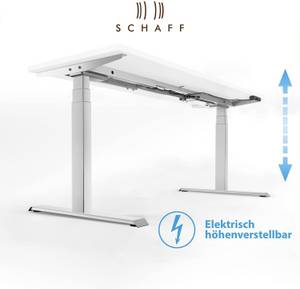 Schaff elek. höhenverst Schreibtisch Rec Breite: 120 cm