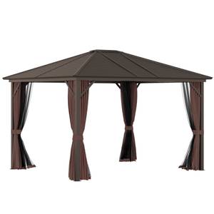 Gartenpavillon 84C-040 Braun - Metall - 11126 x 262 x 300 cm