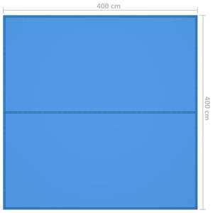 Outdoor-Tarp 3007551 Blau - 400 x 400 cm