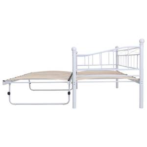 Méridienne  3000273 Blanc - Bois manufacturé - Métal - 100 x 95 x 211 cm