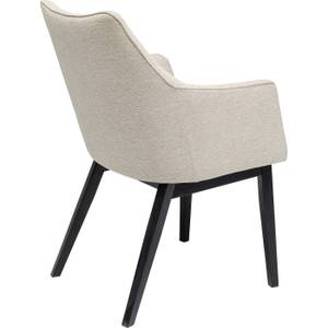 Chaise à accoudoirs Modino Beige - Textile - 57 x 82 x 63 cm