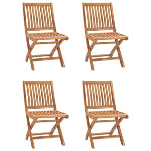 Salle à manger (lot de 5) 3007502-2 Marron - Bois massif - Bois/Imitation - 90 x 75 x 150 cm