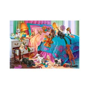 Puzzle Naughty Puppies 1000 Teile Papier - 25 x 5 x 35 cm