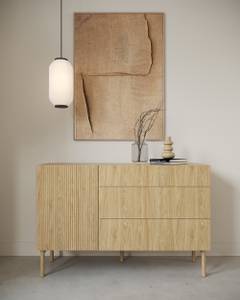 Sideboard NOLIE Eiche - Eiche Hell - Breite: 140 cm