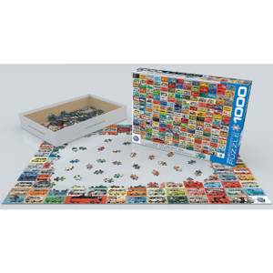 Puzzle Volkswagen Groovy Bus 1000 Teile Papier - 26 x 6 x 36 cm