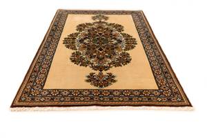 Tapis Ghom III Beige - Textile - 75 x 1 x 118 cm