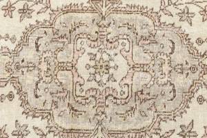 Tapis Ultra Vintage DCCXLIX Beige - Textile - 122 x 1 x 211 cm