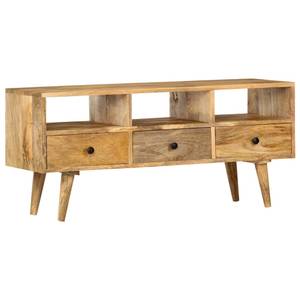 Meuble tv 285824 Marron - Bois massif - Bois/Imitation - 110 x 50 x 36 cm