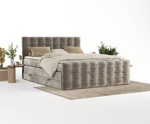 Boxspringbett Blend Beige - Breite: 120 cm