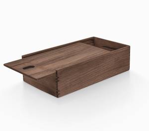 Serviettenhalter Reka Braun - Massivholz - Holzart/Dekor - 27 x 8 x 14 cm