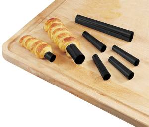 Schaumrollen Form Set (6-teilig) Schwarz - Metall - 8 x 23 x 2 cm