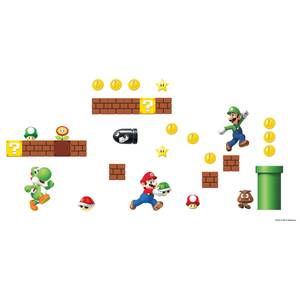 Super Mario Szene Kunststoff - Textil - 25 x 20 x 20 cm