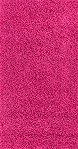 Hochflorteppich BORACAY Pink - 80 x 150 cm