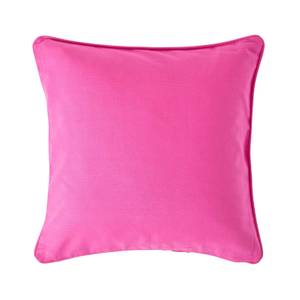 Unifarbener kissenbezug aus Baumwolle Pink - 30 x 30 cm
