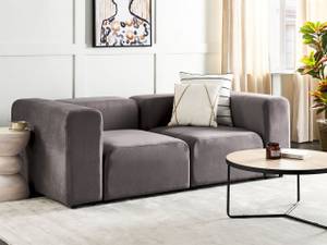 2-Sitzer Sofa FALSTERBO Dunkelgrau - Grau - Textil