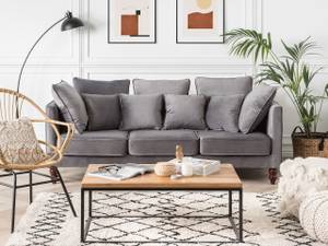 3-Sitzer Sofa FENSTAD Grau - Eiche Dunkel