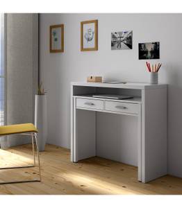 Bureau Consola Blanc