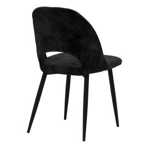 Chaise Pénélope (Lot de 2) Noir