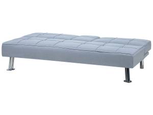 3-Sitzer Sofa ROXEN Grau - Hellgrau - Silber