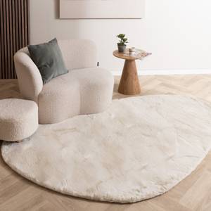 Hochflor Teppich Comfy Pebble 60 x 80 cm