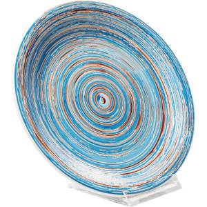 Assiettes plates Swirl (lot de 4) 19 x 19 cm