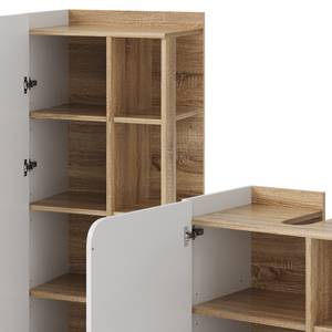 Badmöbel Set Karen 40785 Braun - Weiß - Holzwerkstoff - 60 x 65 x 35 cm