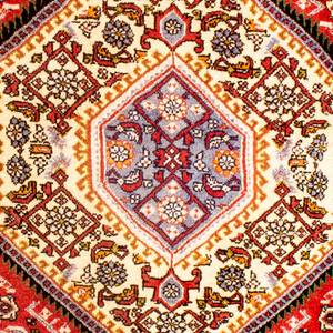 Bidjar - Bukan - 85x80cm Rot - Naturfaser - 80 x 2 x 85 cm