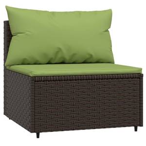 Salon de jardin 3029629-2 (lot de 4) Marron - Vert