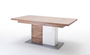 Esszimmer Lorenz 142 (9-teilig) mit LED Weiß - Holzwerkstoff - Kunststoff - 190 x 199 x 37 cm