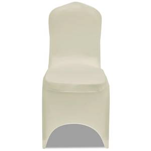 Housse de chaise(lot de 18) 3003531-1 Blanc crème