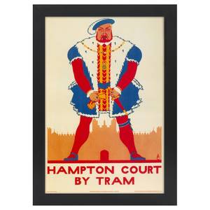 Bilderrahmen Poster 1923 Hampton Court Schwarz