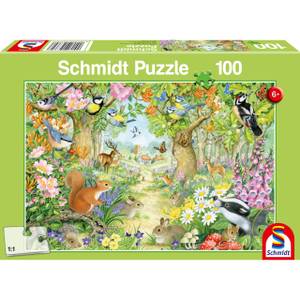 Puzzle Tiere im Wald 100 Teile kaufen