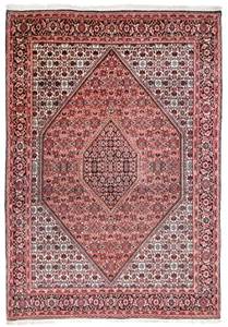 Bidjar - Bukan - 249x173cm Rot - Naturfaser - 173 x 2 x 249 cm