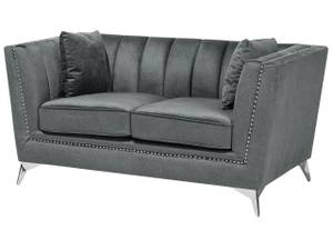 2-Sitzer Sofa GAULA Grau - Silber