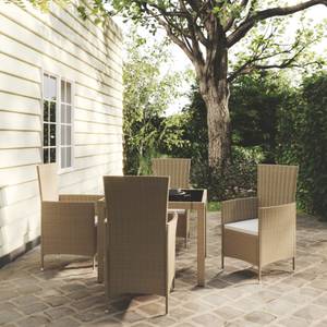 Garten-Essgruppe (5-teilig) 296279-3 Beige - Schwarz - Ecru - Weiß