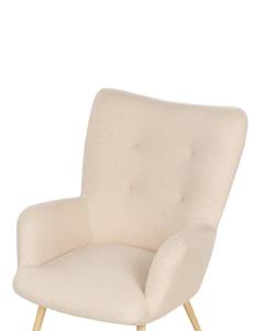 Fauteuil VEJLE Beige - Chêne clair - Fibres naturelles