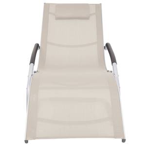 Chaise longue 299974 Blanc crème