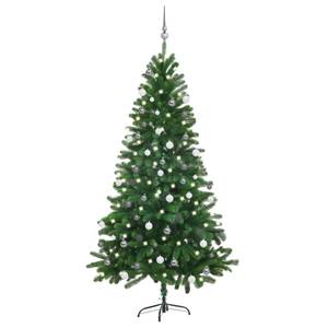 Weihnachtsbaum 3009443 Grau - Grün - Weiß - 90 x 180 x 90 cm