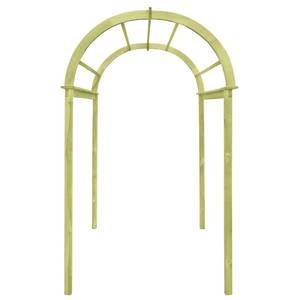 Arche de jardin Vert - Bois massif - Bois/Imitation - 125 x 235 x 125 cm