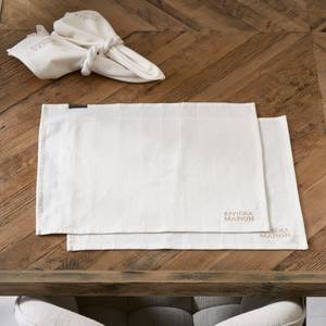 RM Classic Platzdeckchen Tischsets Weiß - Textil - 29 x 5 x 38 cm