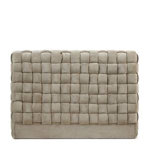 Kopfteil Room 48 Pebbles Grau - Textil - 22 x 137 x 195 cm