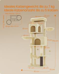 Kratzbaum Colin Beige