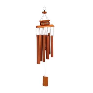 Carillon à vent en bambou Marron - Bambou - 14 x 60 x 6 cm