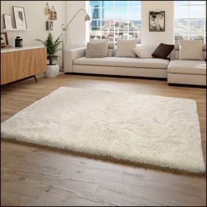 Hochflor-Teppich Milano 861 Weiß - 80 x 150 cm