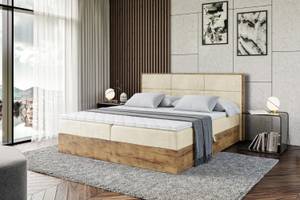 Boxspringbett LOLLI1 Beige - Breite: 200 cm - H4