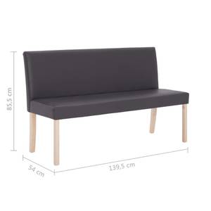 Banc d'entrée 297486 Gris