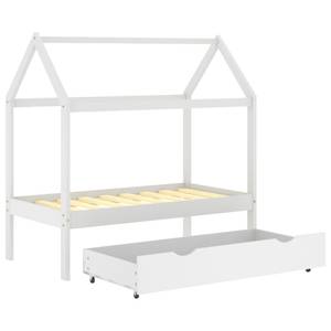 Cadre de lit pour enfants 77 x 146 cm - Blanc